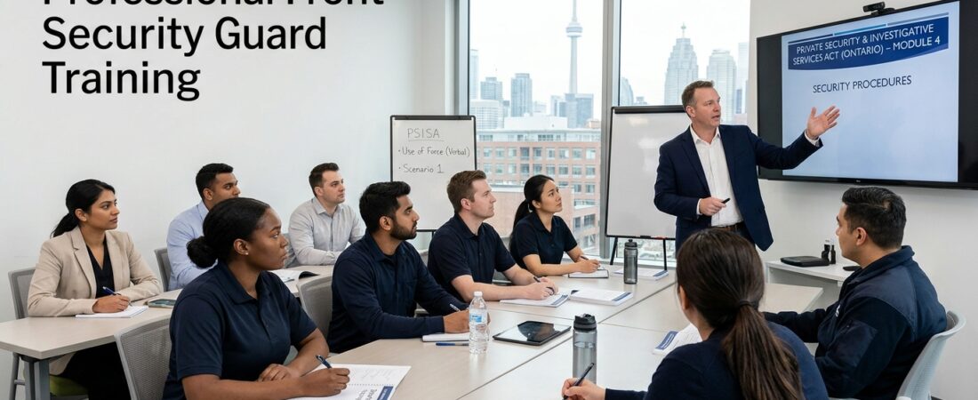Ontario Security Guard Training: What New Security Guards Should Know Before Startin