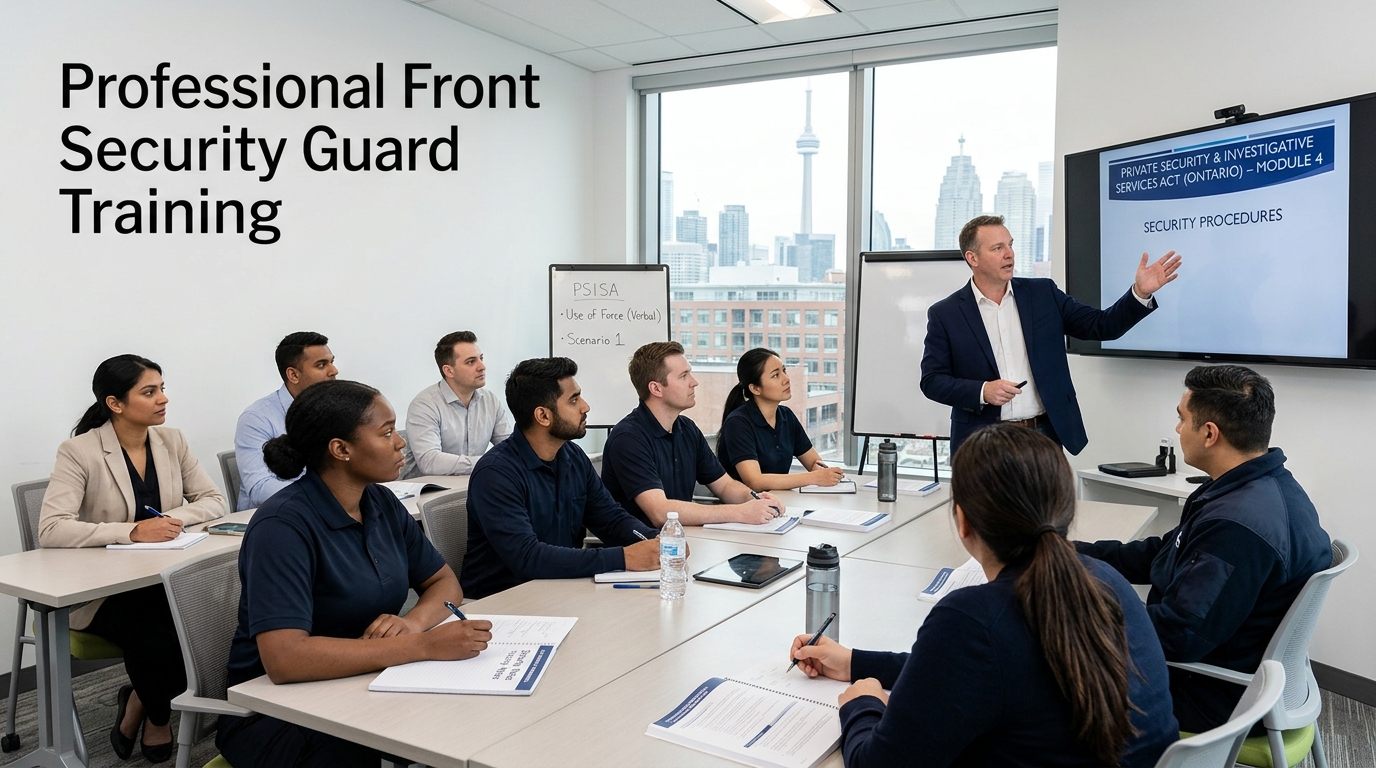 Ontario Security Guard Training: What New Security Guards Should Know Before Startin
