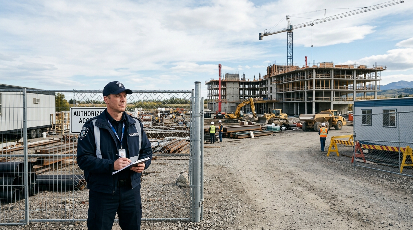 Construction Site Security in Alberta: Protecting Equipment, Materials and Your Project
